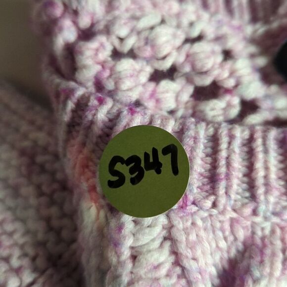 American Eagle Outfitters Pink Cable‎ Knit Sweater Woman's Small Pastel - Picture 14 of 15